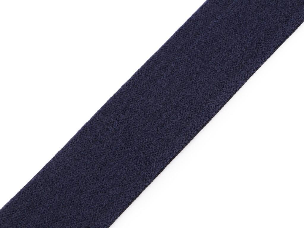 Pruženka (guma) oboustranná měkká šíře 40 mm - modrá