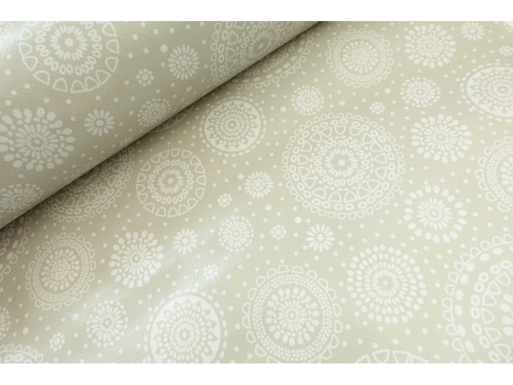 PVC ubrusovina - Mandaly