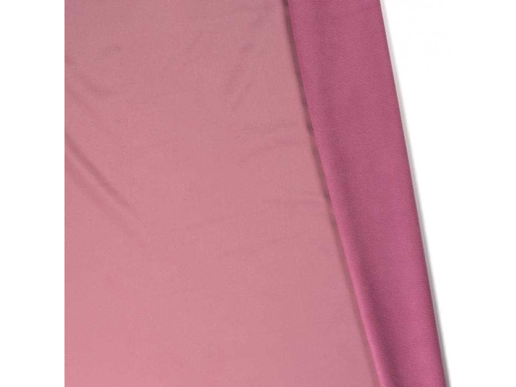 Zimní softshell jednobarevný - starorůžová
