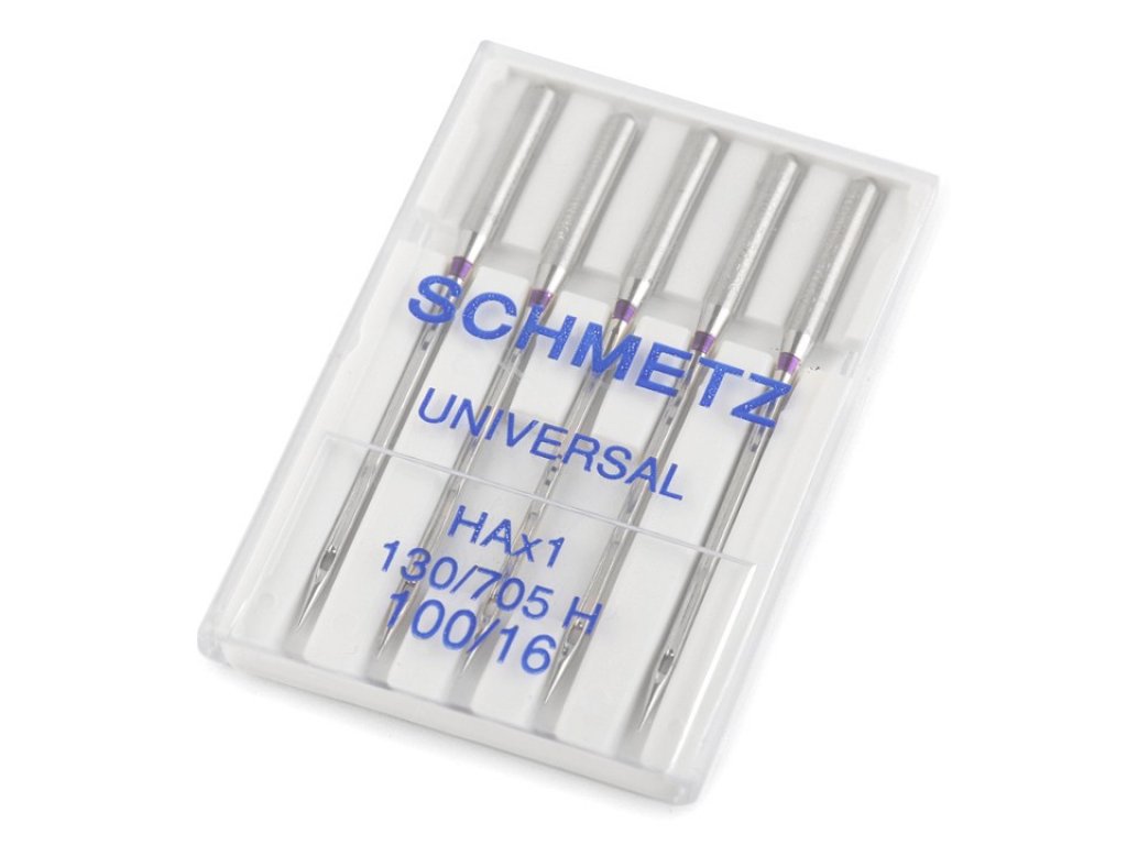 Strojové jehly UNIVERSAL 100/16 - Schmetz