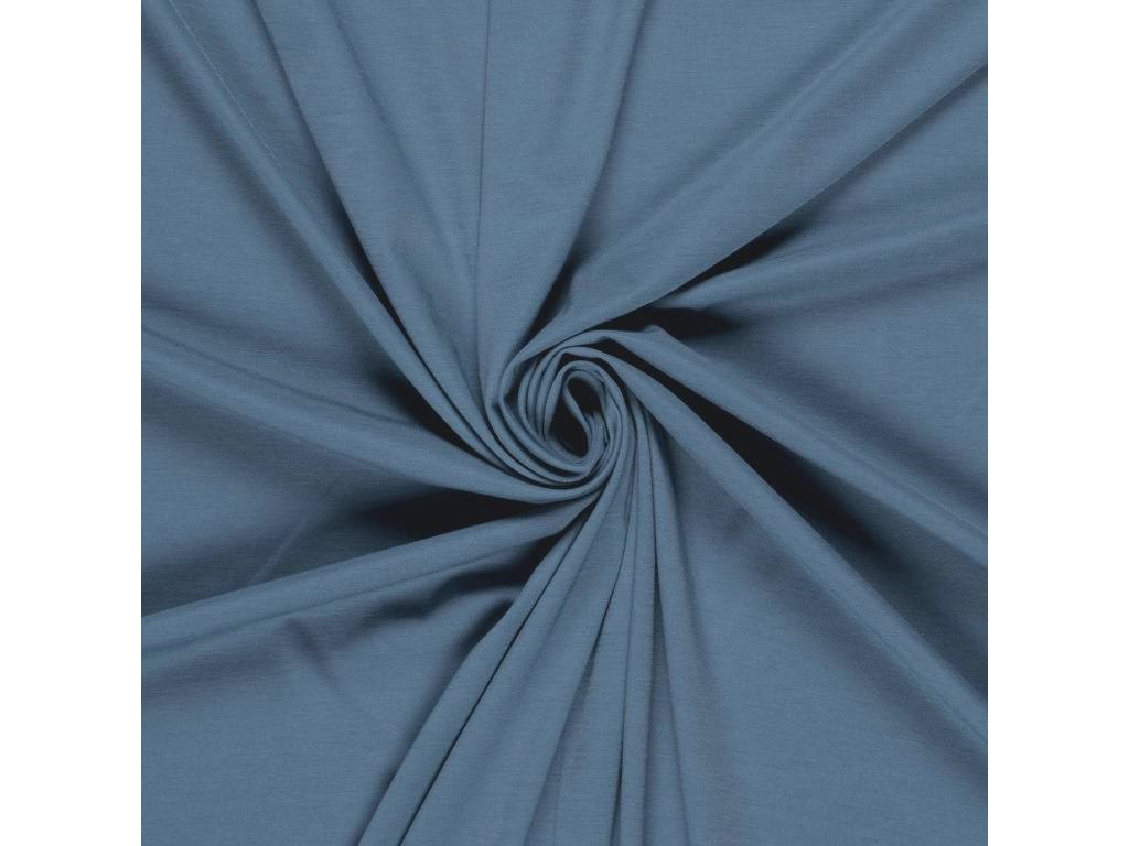 Úplet PONTE ROMA - modrá jeans