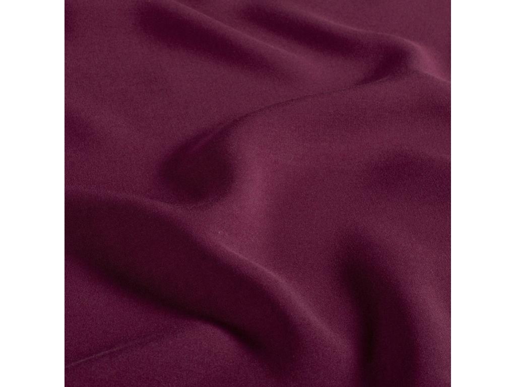 Viskóza jednobarevná - burgundy