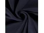 Bavlněný fleece - tmavě modrá