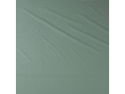 Bavlněný úplet jednobarevný - dusty mint - 0,68 m