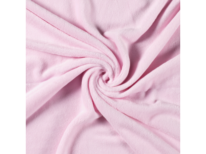 Coral fleece - světle růžový - 0,3 m