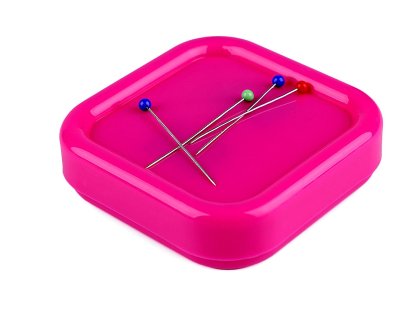 Magnetická podložka na jehly a špendlíky - růžová