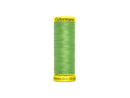 Elastické nitě Gütermann Maraflex 150 m - 154 světle zelená