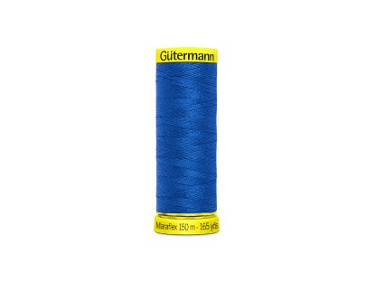 Elastické nitě Gütermann Maraflex 150 m - 315 královská modrá