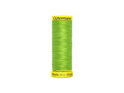 Elastické nitě Gütermann Maraflex 150 m - 336 světle zelená