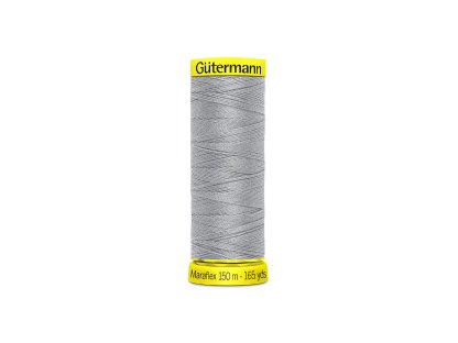 Elastické nitě Gütermann Maraflex 150 m - 38 šedá