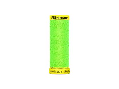 Elastické nitě Gütermann Maraflex 150 m - 3853 neonová zelená