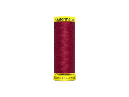 Elastické nitě Gütermann Maraflex 150 m - 46 červená