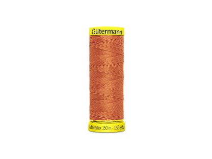 Elastické nitě Gütermann Maraflex 150 m - 982 oranžová