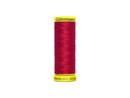 Elastické nitě Gütermann Maraflex 150 m - 156 červená
