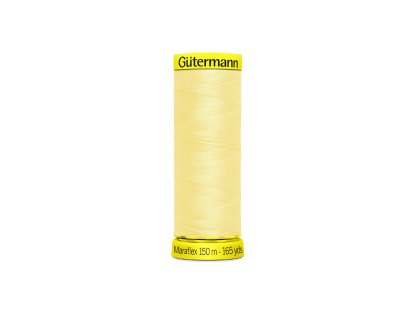 Elastické nitě Gütermann Maraflex 150 m - 325 žlutá světlá