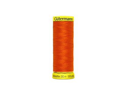 Elastické nitě Gütermann Maraflex 150 m - 351 oranžová