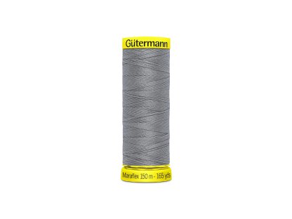 Elastické nitě Gütermann Maraflex 150 m - 40 šedá