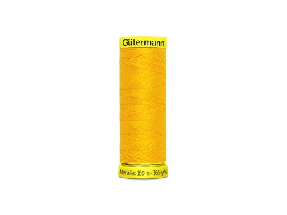 Elastické nitě Gütermann Maraflex 150 m - 417 žlutá