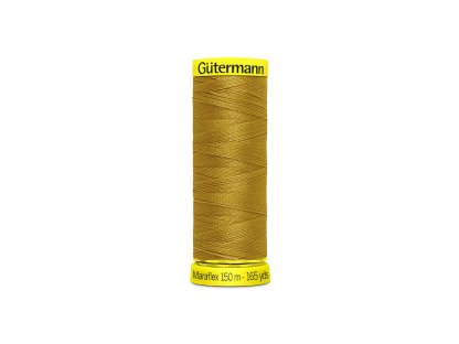 Elastické nitě Gütermann Maraflex 150 m - 968 okrová