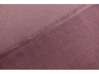 Hladká směsová gázovina / mušelín - mauve - II. jakost - 1,05 m