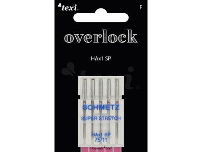 Jehly pro overlocky TEXI OVERLOCK HAx1 SP 75