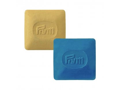 Krejčovská křída 5 x 5 cm modrá a žlutá (2 ks) PRYM