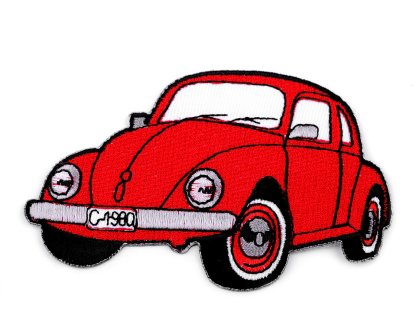 Nažehlovačka auto "brouk"
