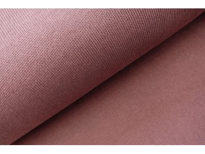 Pletenina / silnější úplet - mauve