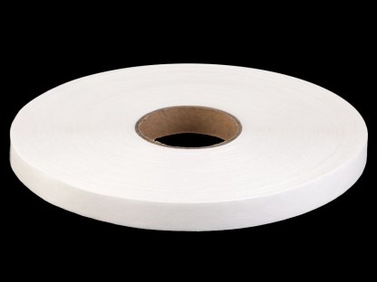 Podlepovací páska na švy na nepromokavé materiály šíře 20 mm - bílá