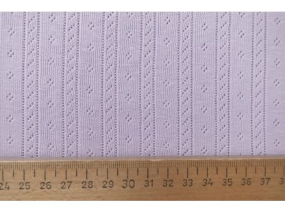 Pointoille úplet pruhy - lila