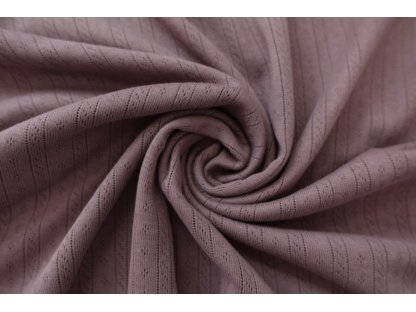 Pointoille úplet pruhy - mauve