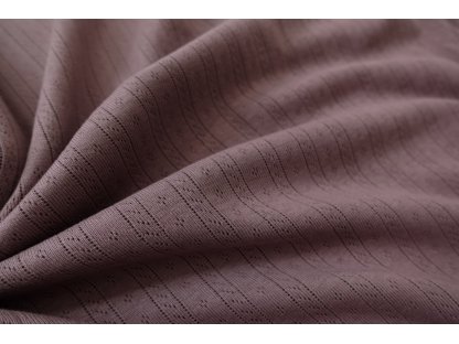 Pointoille úplet pruhy - mauve