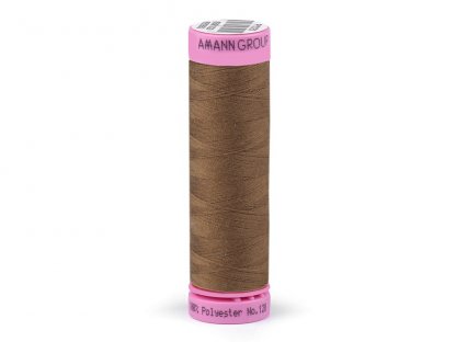 Polyesterové nitě 100 m - 1425 Brown Tobacco