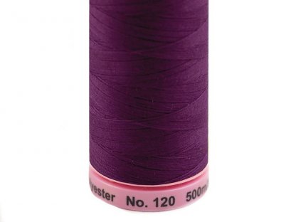 Polyesterové nitě 500 m - 0578 Bright Violet