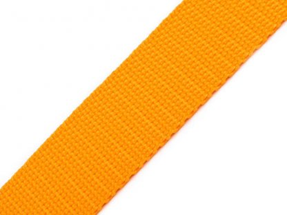 Popruh polypropylénový šíře 20 mm - oranžovožlutá - 1,4 m