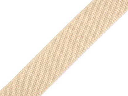 Popruh polypropylenový šíře 30 mm - světle béžový