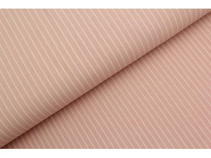 Pruhy - dusty pink