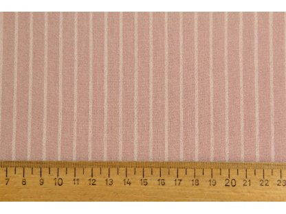 Pruhy - dusty pink