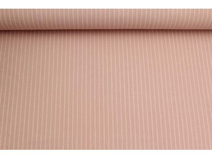 Pruhy - dusty pink