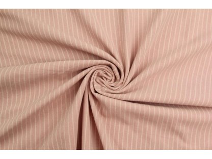 Pruhy - dusty pink