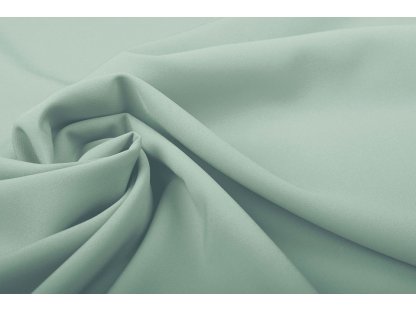 Pružná šatovka - dusty mint světlá - 0,85 m