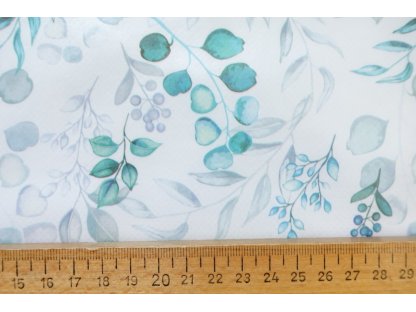 PVC ubrusovina - Eukalypt