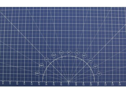 Řezací podložka 90 x 60 cm - modrá
