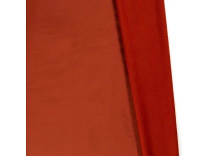 Zimní softshell jednobarevný - cihlová