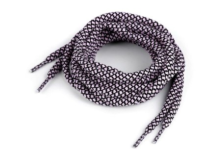 Tkanička do bot, tenisek, mikin délka 130-140 cm - růžová