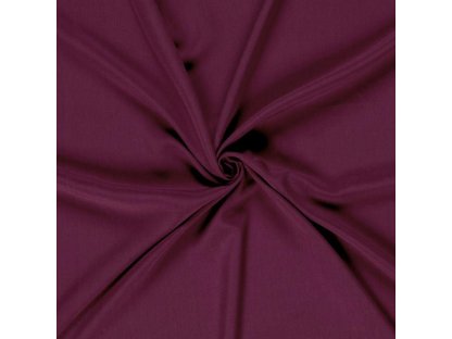 Viskóza jednobarevná - burgundy