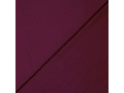Viskóza jednobarevná - burgundy