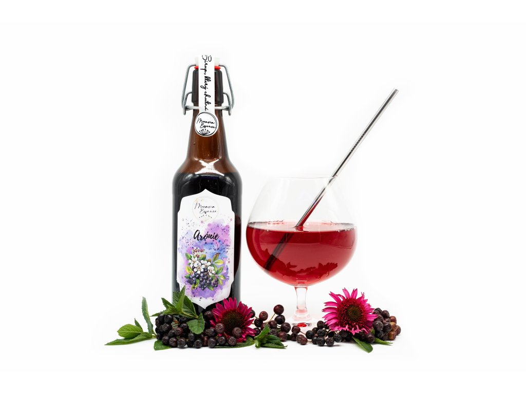Arónie - ovocný sirup 