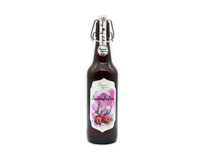 Levandulový sirup s malinou