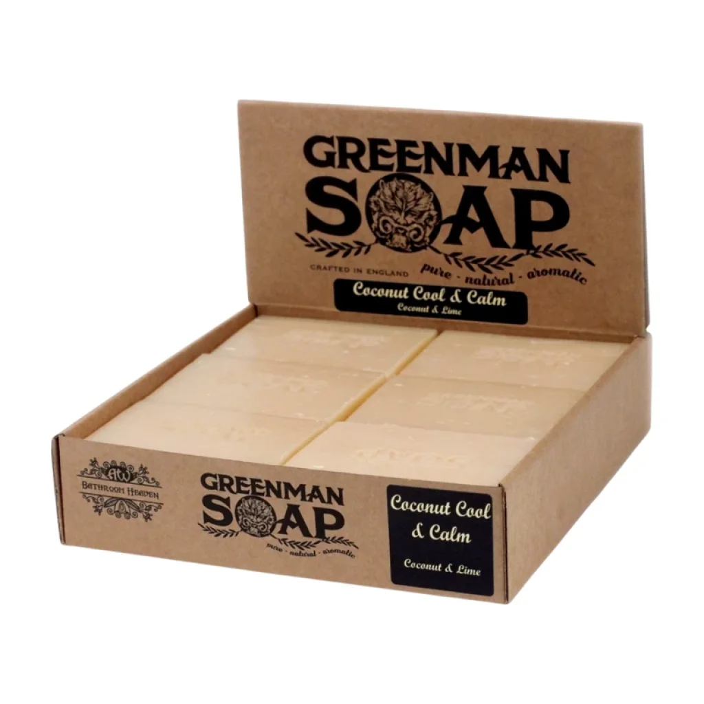 Přírodní mýdlo Greenman KOKOS & LIMETKA 100 g